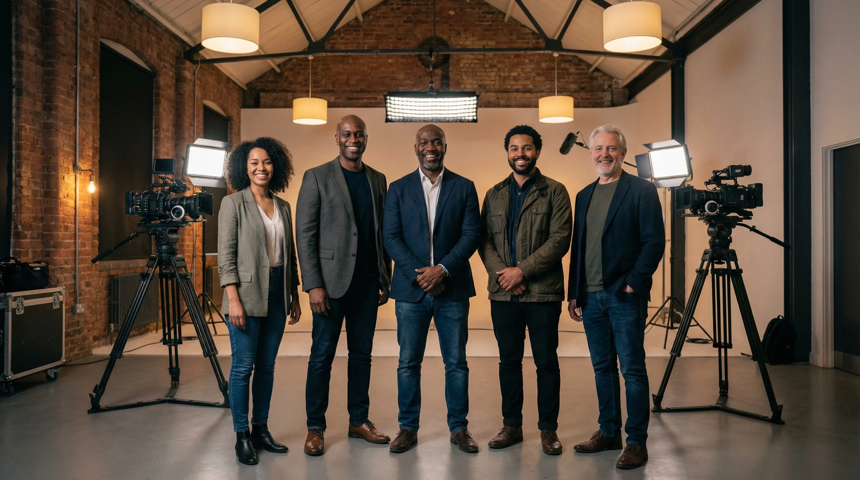 推特大神专业电影团队合影